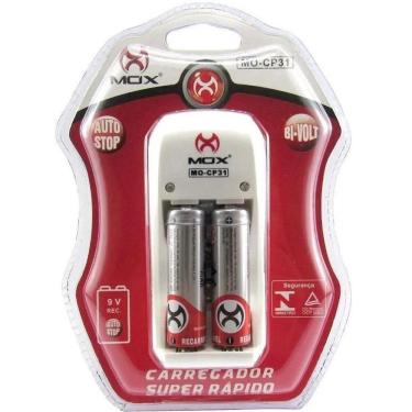 Imagem de Carregador De Pilhas Com 2 Pilhas Aa 2600Mah Recarregáveis