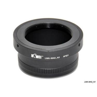 Imagem de Adaptador De Lente M42 Para Nikon 1 J1 E V1 - Kiwi