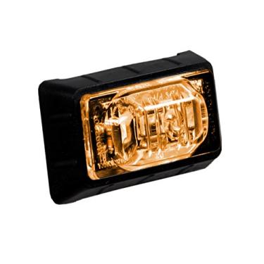 Imagem de Maxxima M09360YCL Mini luminária retangular de 3,8 cm com lente transparente LED retangular