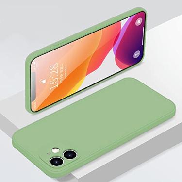 Imagem de Para Xiaomi 11 Lite 5G NE Capa de Silicone Quadrado Líquido Para Xiaomi 11T 11 12T 12 Lite 5G NE Capa,T6,Para Mi 11Lite 5G NE