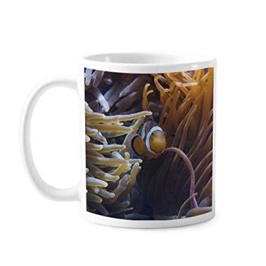 Imagem de Caneca Ocean Anemone Peixe Coral Ciência Natureza Cerâmica Café Porcelana Utensílios de Mesa
