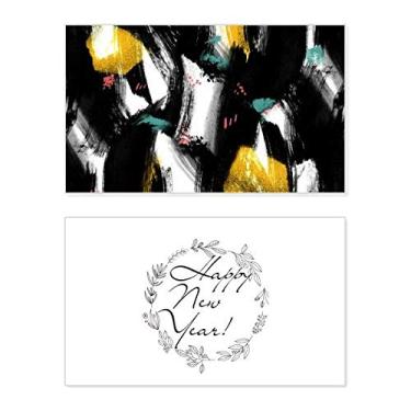 Imagem de Graffiti Art Grain Illustration Pattern New Year Festival Greeting Card Bless Message Gift