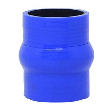 Imagem de Mangote Azul em Silicone Reto c/Hump 2" Polegadas (51mm) * 76mm - Epman