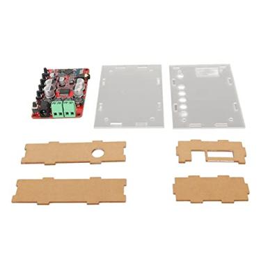 Imagem de Placa Amplificadora de Potência Bluetooth, Placa Amplificadora de Som Bluetooth Otimize o Layout do Circuito TDA7492P PCB para Alto-falantes Sem Fio DIY (Amplificador de potência e caixa Bluetooth)