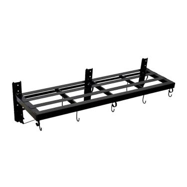 Imagem de Paneleiro Suporte Para Panelas Aço Carbono N02 Grande Preto