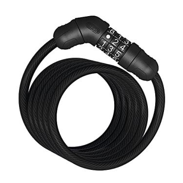 Imagem de Abus 4 Series Star Combo Coil Cable Lock, preto, 150 cm/8 mm
