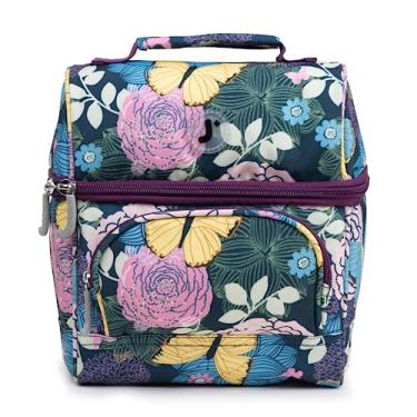 Imagem de Lancheira infantil J World Corey Lancheira isolada para meninas, mulheres, jardim secreto