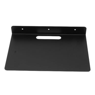 Imagem de Prateleira flutuante para dispositivo AV, prateleira flutuante de metal à prova de ferrugem, prateleira flutuante única AV leitor de DVD para áudio, projetor, de jogos,