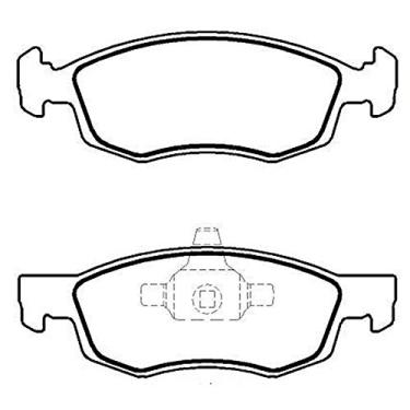 Imagem de Ecopads, KA04.4_16268_16313, Jogo de Pastilha de Freio Dianteira, Fiat Argo Drive 1.3 2018 Eco1546
