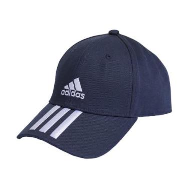 Imagem de Boné Baseball Sarja 3-Stripes (Unissex) - Adidas