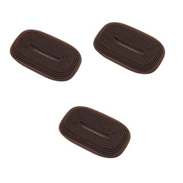 Imagem de Holibanna 3 Pecas Saboneteira Para Viajar Recipiente Preto Acessórios De Cozinha Saboneteira Preta Bandeja De Servir Preta Sobre a Porta Ganchos Para Roupas Bandeja Preta Viagem Xampu Sabão