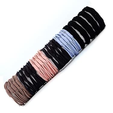 Imagem de Laços de cabelo para mulheres, elásticos de algodão sem costura, 30 peças, suportes de rabo de cavalo, não embaraçam o cabelo e puxam, boa elasticidade