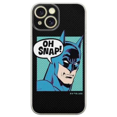 Imagem de ERT GROUP Capa de celular para iPhone 15 original e oficialmente licenciada DC padrão Batman 038 perfeitamente adaptada à forma do celular, capa feita de TPU