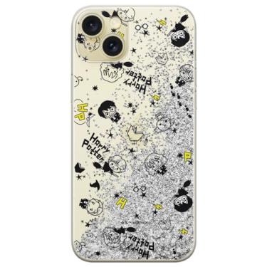 Imagem de ERT Group Capa de celular para Apple iPhone 15 Plus original e oficialmente licenciado Harry Potter padrão Harry Potter 027 perfeitamente adaptada ao celular, com efeito de transbordamento de glitter