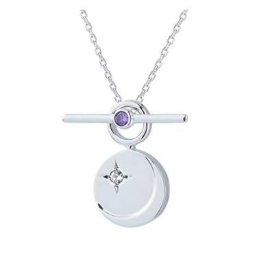 Imagem de BTS | STONEHENgE Colar oficial do exército Moment of Light Jewelry, Zircônia cúbica, Zircônia cúbica