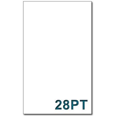 Imagem de Placa de suporte 28 x 14 (25 peças) - papelão grosso de 28PT com núcleo branco sólido - foto excepcional e suporte de arte/embalagem de produto para 28 x 35 cm