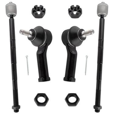 Imagem de YMAUGP Extremidade da haste de direção externa interna dianteira EV319 ES3471 ES3470 para FORD CONTOUR 1997-2000, para MERCURY COUGAR 1999-2002, para MERCURY MYSTIQUE 1997-2000 serve apenas para