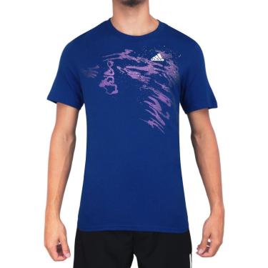 Imagem de Camiseta Adidas Mystic Nature Azul Royal-Masculino