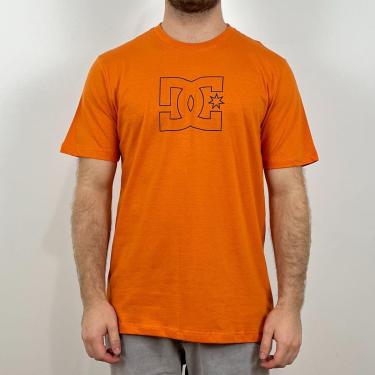 Imagem de Camiseta DC Star Outline Laranja - Masculina-Masculino