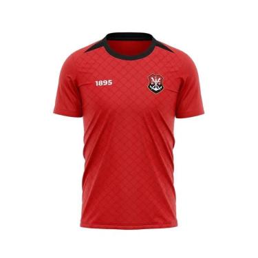 Imagem de Camiseta Braziline Flamengo Epoch Infantil - Vermelha-Unissex