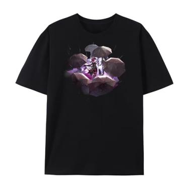 Imagem de Honkai: Camiseta pesada Star Rail, camiseta KAFKA, camiseta gráfica KAFKA Honkai: camiseta Star Rail Fan Made para mulheres e homens, Kafka, G