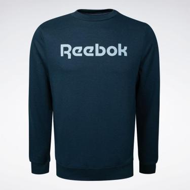 Imagem de Blusa Reebok Big Logo Linear Crew Masculino-Masculino