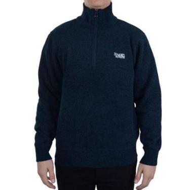 Imagem de Blusa Masculina Red Nose Tricot Peluciado Marinho - 9590-Masculino