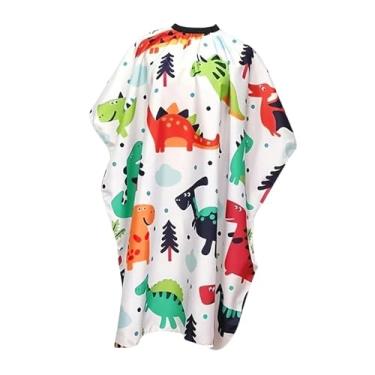 Imagem de predolo de corte de cabelo, de cabeleireiro infantil, ajustável, capa de corte de cabelo infantil para lavagem com shampoo