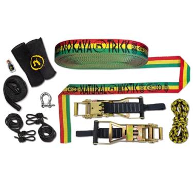 Imagem de Kit Mystic 25m PRO - Trickline C/ 2un. Ergo - Nokaya Slackline