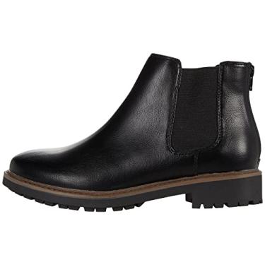 Imagem de Esprit Bota feminina de cano curto Sam, Poliuretano preto, 35