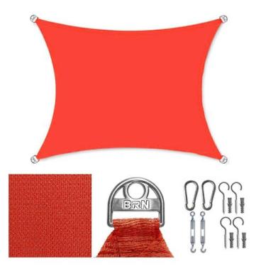 Imagem de Tela Sombreamento Decorativa 5x3,5 + Kit Instalação - BRN COMMERCE, Ve