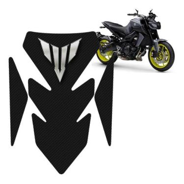 Imagem de Adesivo Tank Pad Resinado Para Tanque Moto Mt-09 - Resitank, NP072