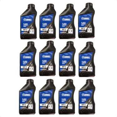 Imagem de Kit 12 Fluido de Freio Dot3 500ml Cobreq