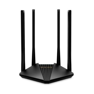 Imagem de Roteador dual band wifi mercusys ac1200 2.4/5ghz giga mr30g, Preto
