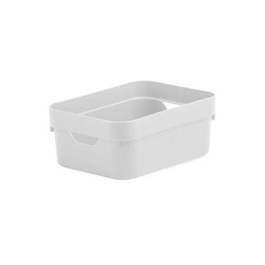 Imagem de Cesto Organizador Cube Mini Branco Ou, U