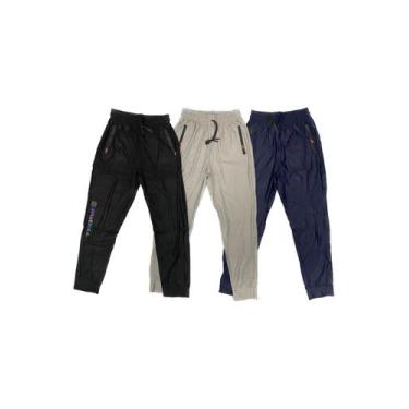 Imagem de COMPRE já! Kit com 3 calças esportiva dri-fit tecido fino alta qualida