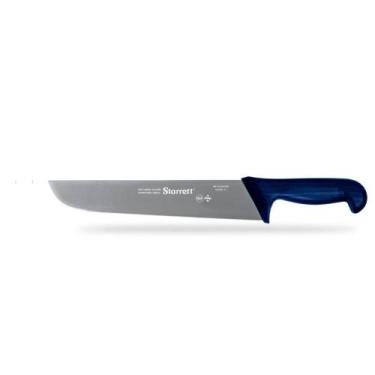 Imagem de Faca Churrasco e Açougue 25cm Azul Reta Larga Starrett BKL203-10