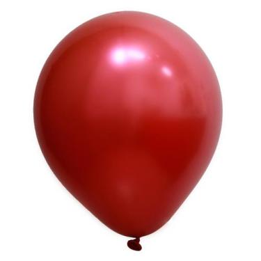 Imagem de Balão de Festa Redondo Profissional Látex Cromado - Cores - 9" 23cm - 