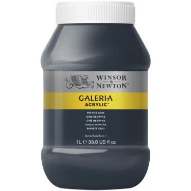 Imagem de Tinta Acrílica Galeria Winsor & Newton 1 L Paynes Gray