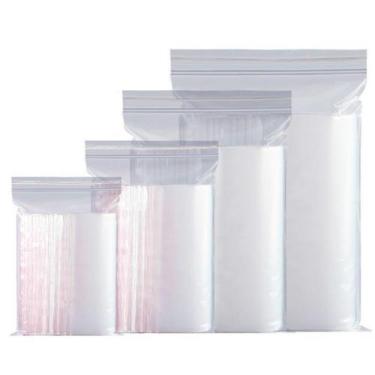 Imagem de Saco Zip lock abre fecha 5x7cm 500pcs plástico embalagem - mmcomercio