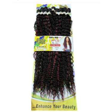 Imagem de Cabelo estilo Fogosa 100% Bio 300gr 9pcs 75cm - D&D Commerce, SP4/BUG