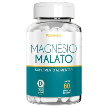 Imagem de Magnésio Malato 60 Cápsulas  - Natunéctar