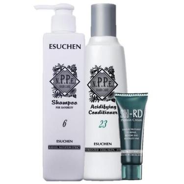 Imagem de NPPE Herbal N 6 Dandruff Shampoo N 23 Condicionador 250ml e Protein Cr