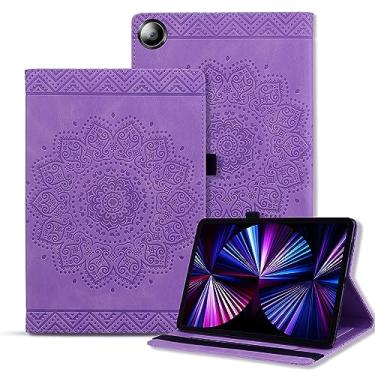 Imagem de Rosbtib Capa para Samsung Galaxy Tab A8 10,5 polegadas 2022/2021, capa ultrafina e leve com capa protetora à prova de choque para Galaxy Tab A8 de 10,5 polegadas (SM-X200/SM-X205/SM-X207) - Roxa