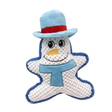 Imagem de Generic Brinquedos interativos para cachorros que fazem barulho, brinquedos de natal para cachorros, mantenha-os ocupados, brinquedos de enriquecimento para, Boneco de Neve