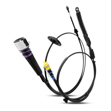 Imagem de Substitua o cabo de mudança de marchas 12477640, cabo de câmbio de transmissão compatível com GMC Sierra 1500 2500 3500 Classic Chevrolet Silverado 1500 2500 3500 Classic 1999-2007