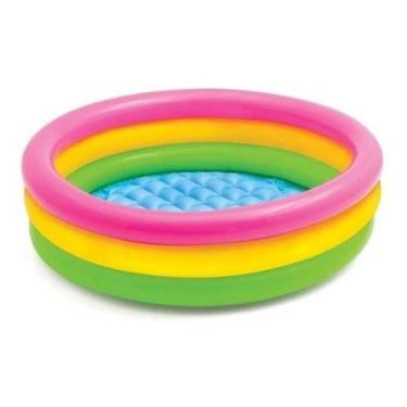 Imagem de Piscina Inflável Redonda - Pôr Do Sol - 56 Litros - Intex