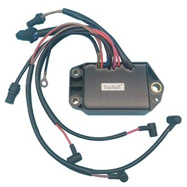 Imagem de Tuzliufi CDI Power Pack para Johnson Evinrude OMC CD 4/8 0583773 0584027 0584028 0584029 583773 584027 584028 584029 18-5770 113-4028 9-25 021 85HP 88HP 90HP 100HP 110HP 112HP 115HP Z855