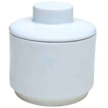 Imagem de Manteigueira Francesa Porcelana Premium Produto Nacional 250gr - Sweet