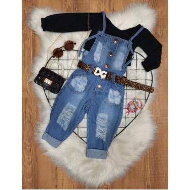 Imagem de Jardineira jeans tamanho 2 - Sy